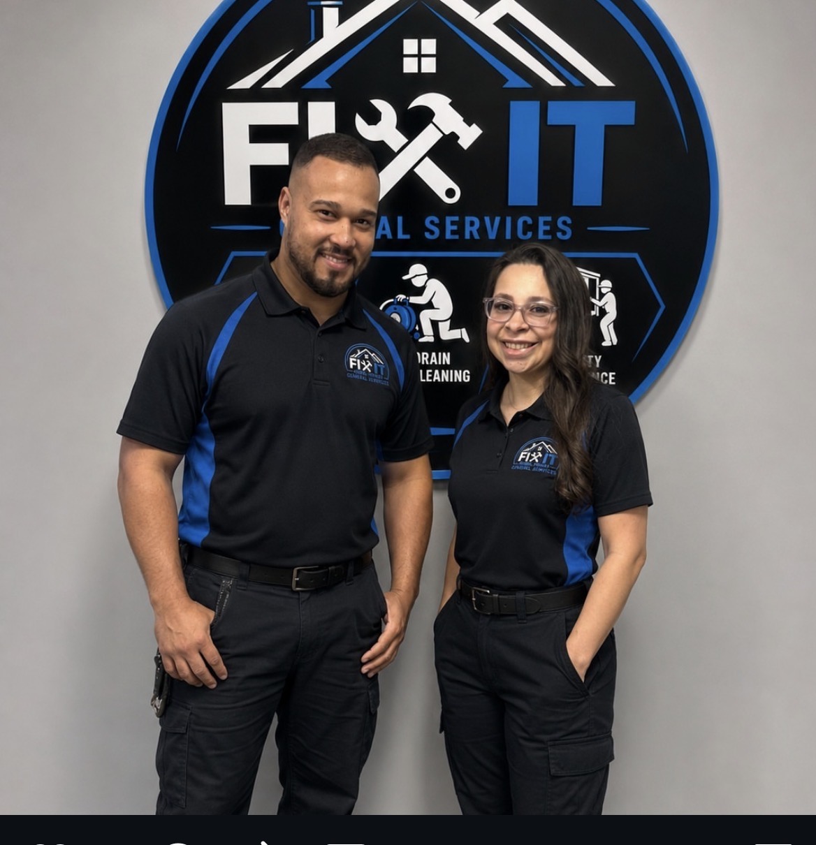 Fixit General Services team in company uniforms